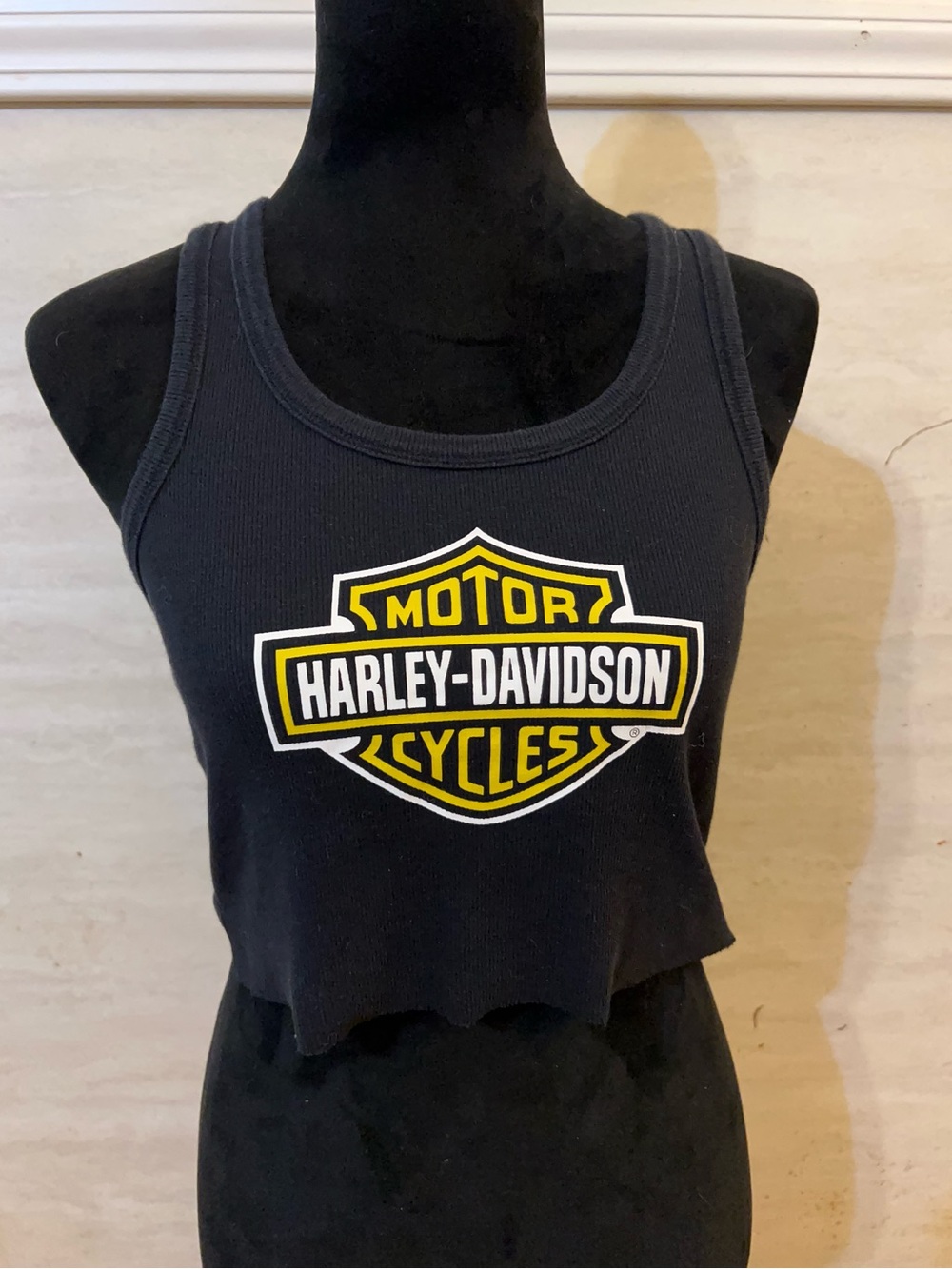 Harley-Davidson Bar & Shield Graphic Crop Top Tank
